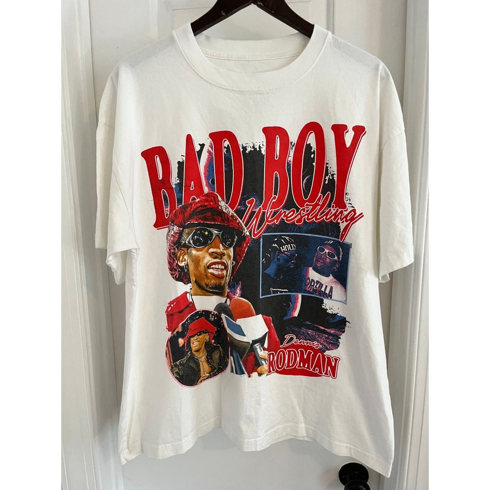 Rodman Apparel Bad Boy Wrestling Dennis Rodman Graphic T